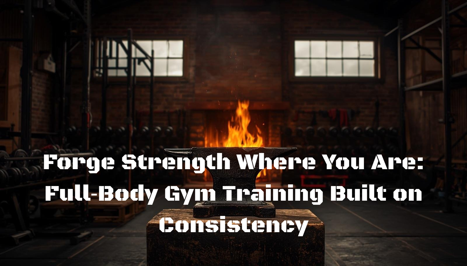 Forge Strength Where You Are: Full‑Body Gym Training Built on Consistency