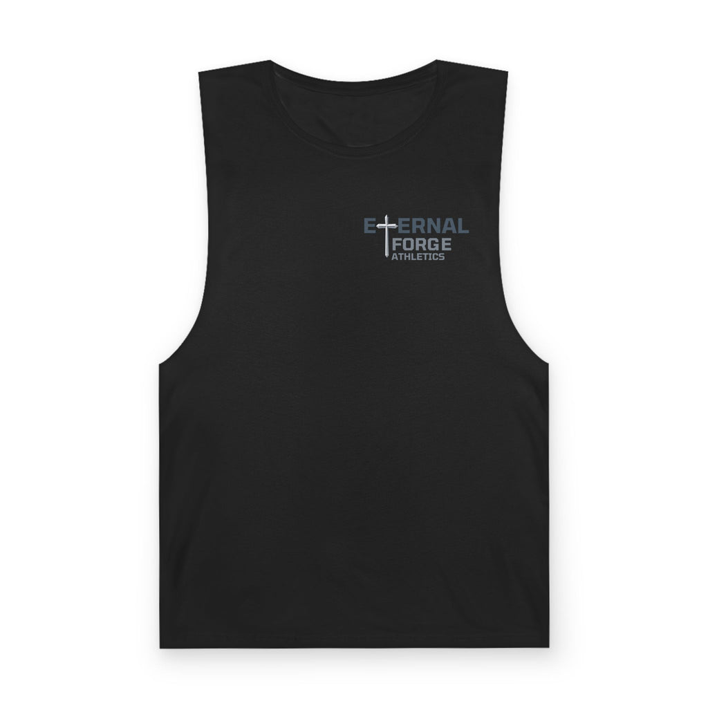 Eternal Forge Tank — "Forged in Faith, Fueled for Eternity" Christian Workout Tank