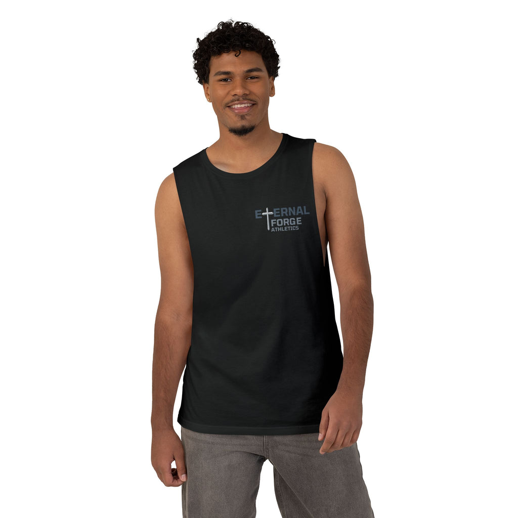 Eternal Forge Tank — "Forged in Faith, Fueled for Eternity" Christian Workout Tank