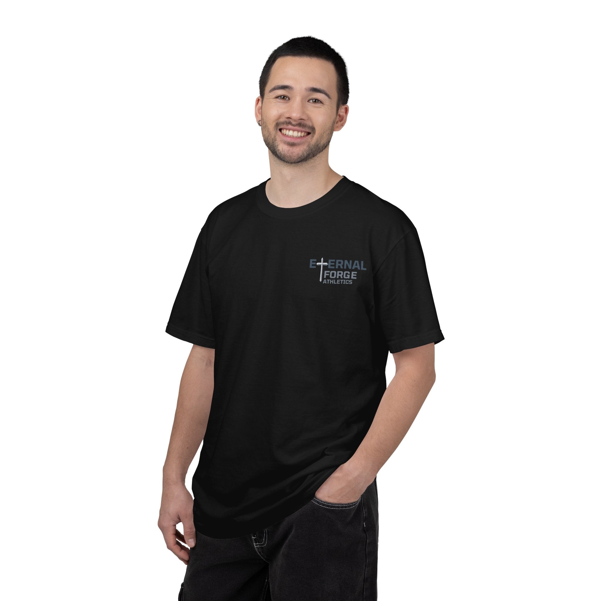 Isaiah 48:10 T-Shirt — Eternal Forge Ministries Faith Tee