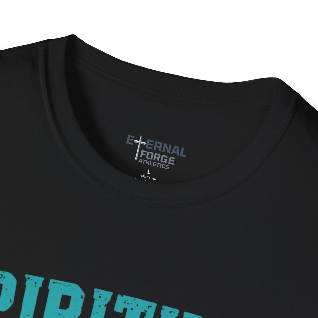 Spiritual Gains Before Physical Gains T-Shirt — Christian Faith & Fitness Tee