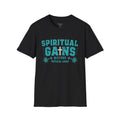Spiritual Gains Before Physical Gains T-Shirt — Christian Faith & Fitness Tee