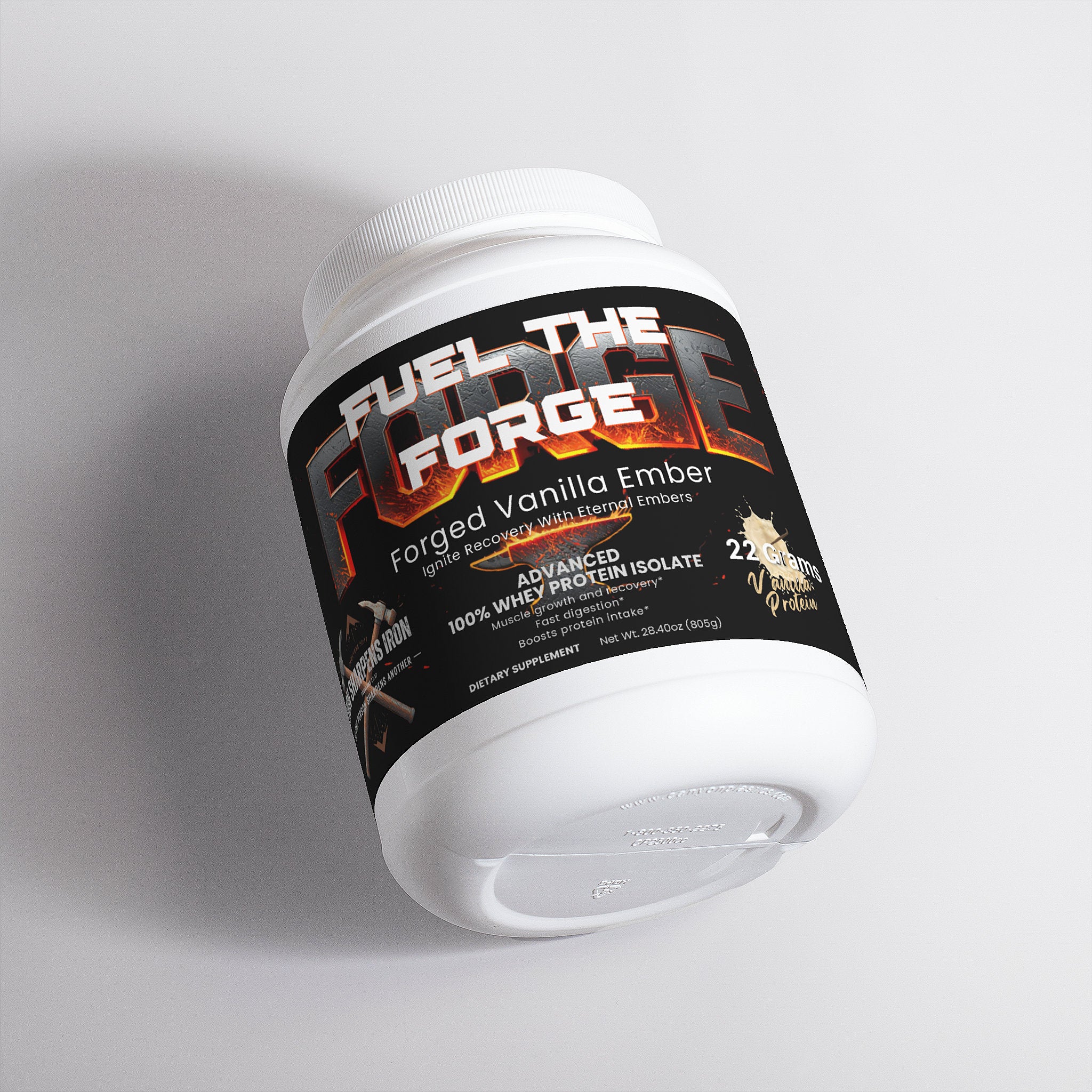 Advanced Whey Protein Isolate Vanilla - 100% Pure Protein for Optimal Performance