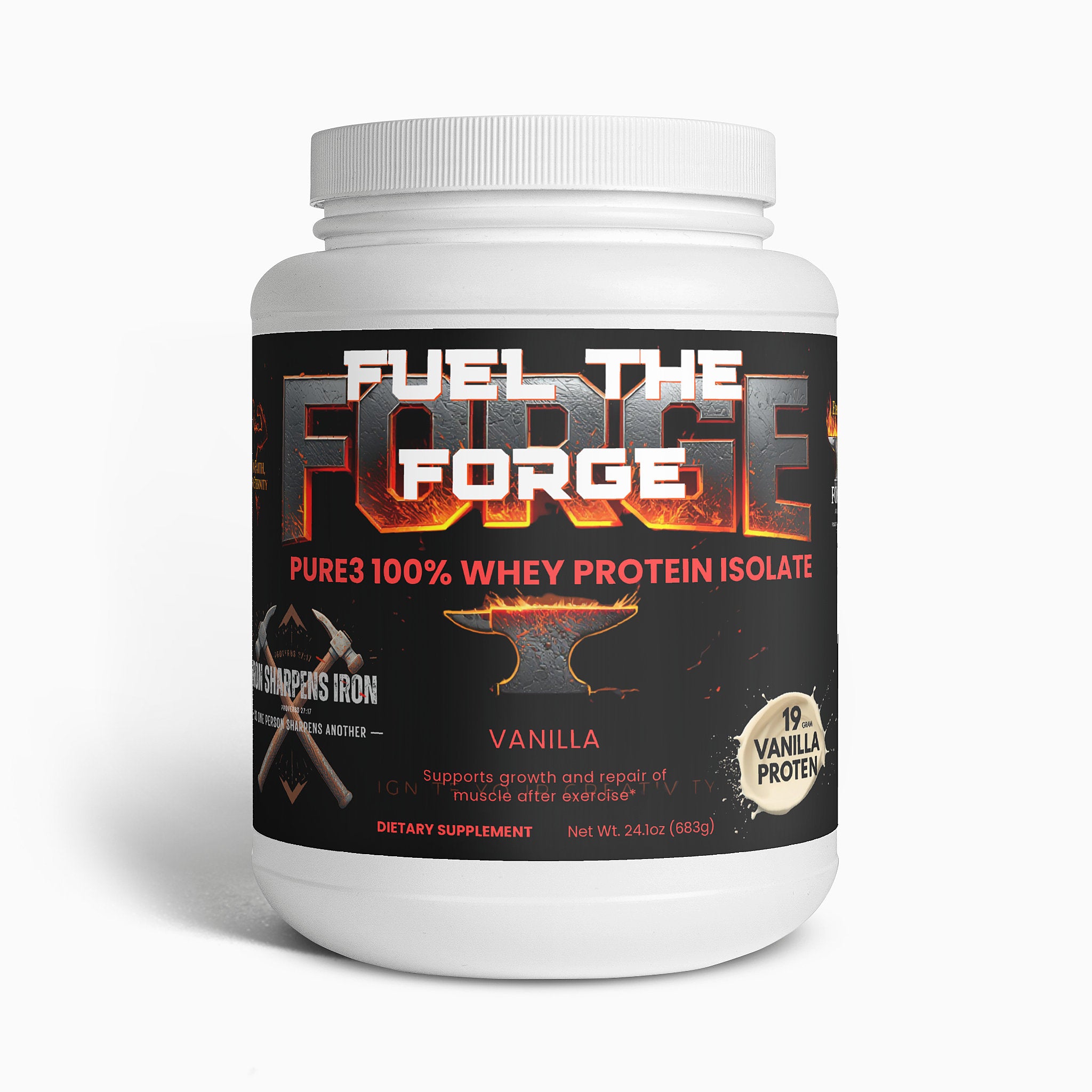 Pure3 100% Whey Protein Isolate (Vanilla)