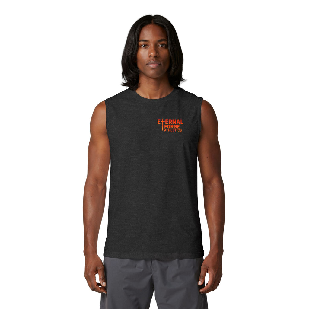 Muscle Tank — "Caution Temple Under Construction: Body Recomposition in Progress" Gym Tank Top