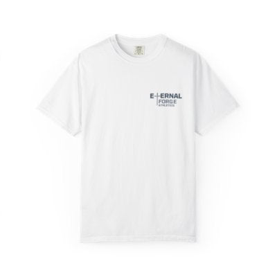 Feed the Forge T-Shirt — 'Eternal Forge' Logo Tee with QR Code